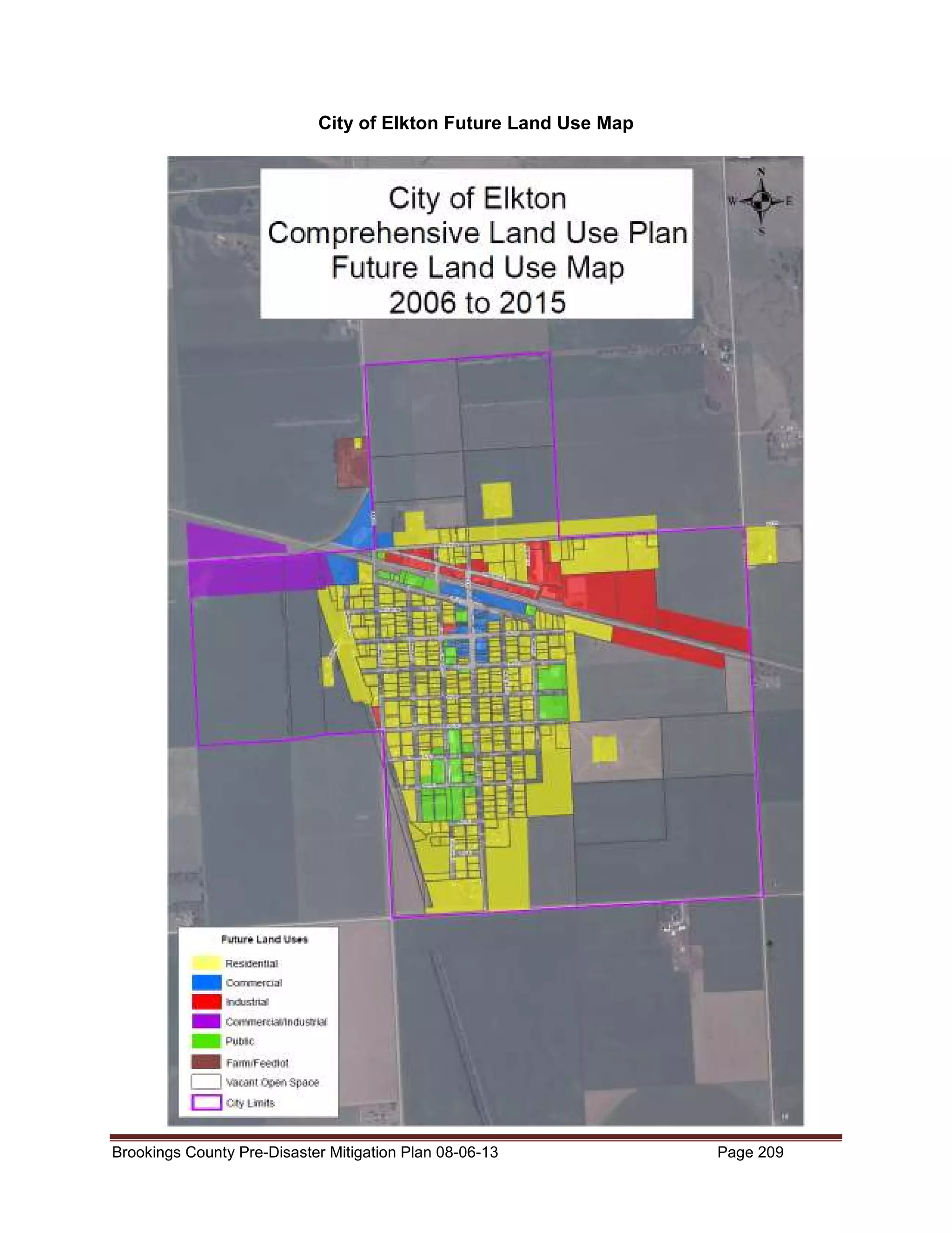 City of Elkton Future Land Use Map

Brookings County Pre-Disaster Mitigation Plan 08-06-13

Page 209

 