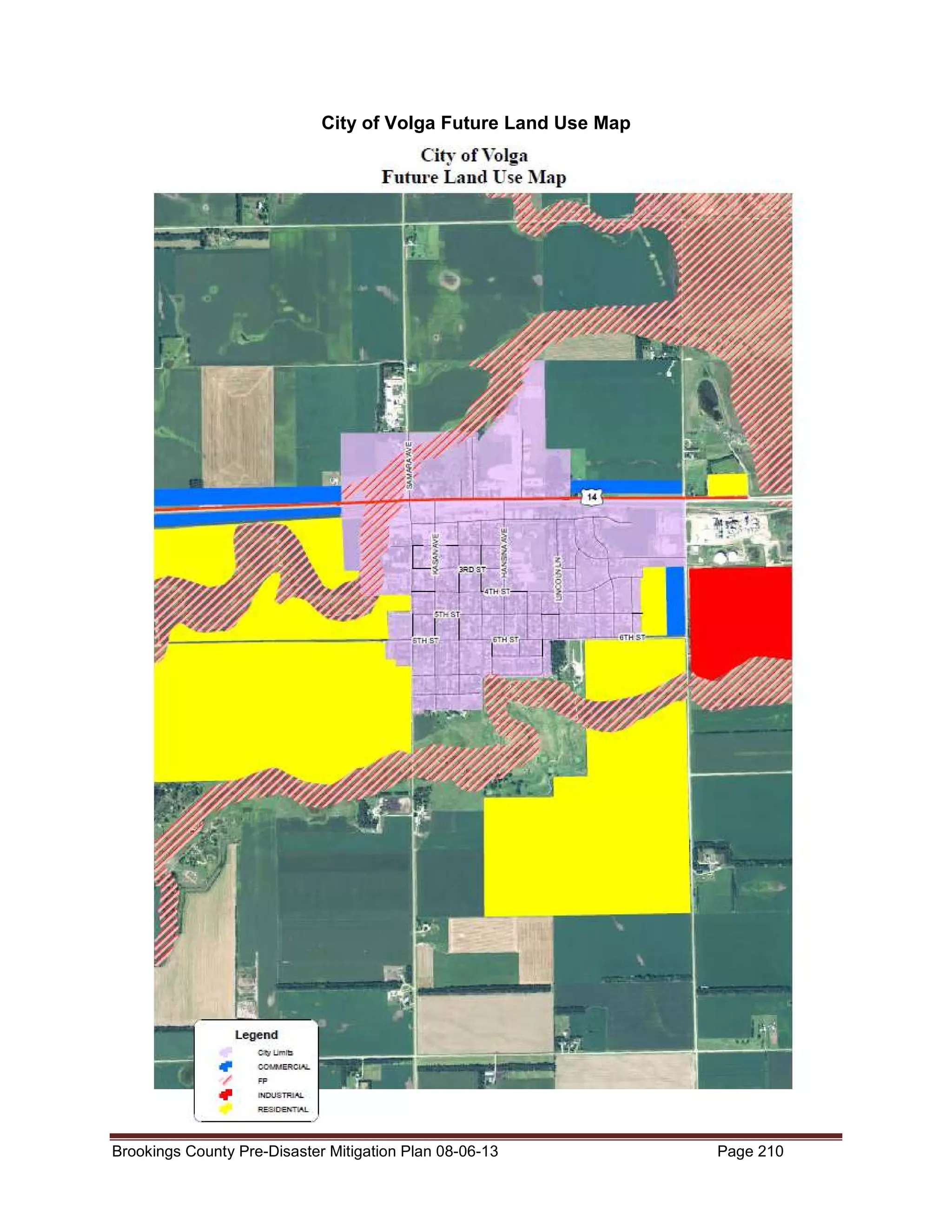 City of Volga Future Land Use Map

Brookings County Pre-Disaster Mitigation Plan 08-06-13

Page 210

 