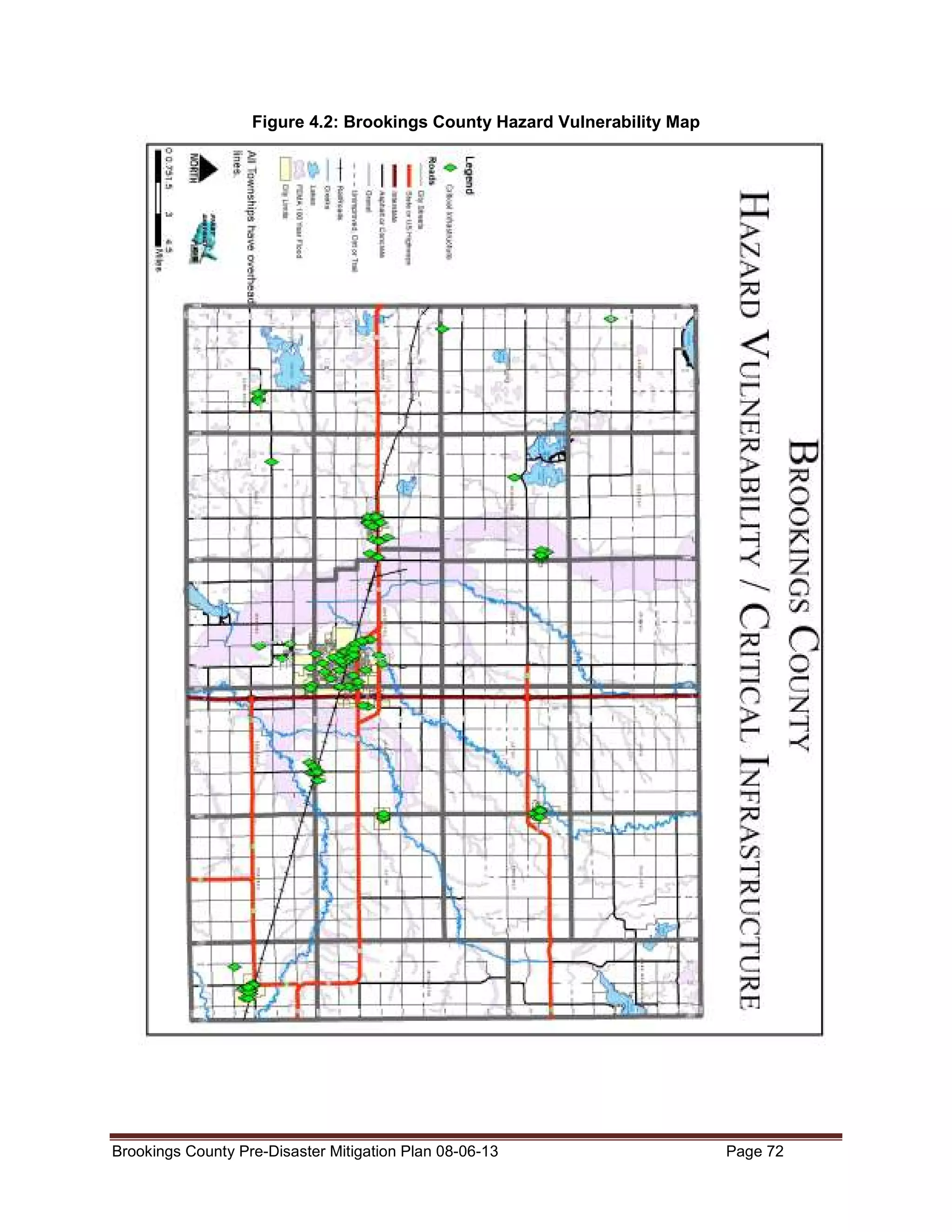 Figure 4.2: Brookings County Hazard Vulnerability Map

Brookings County Pre-Disaster Mitigation Plan 08-06-13

Page 72

 