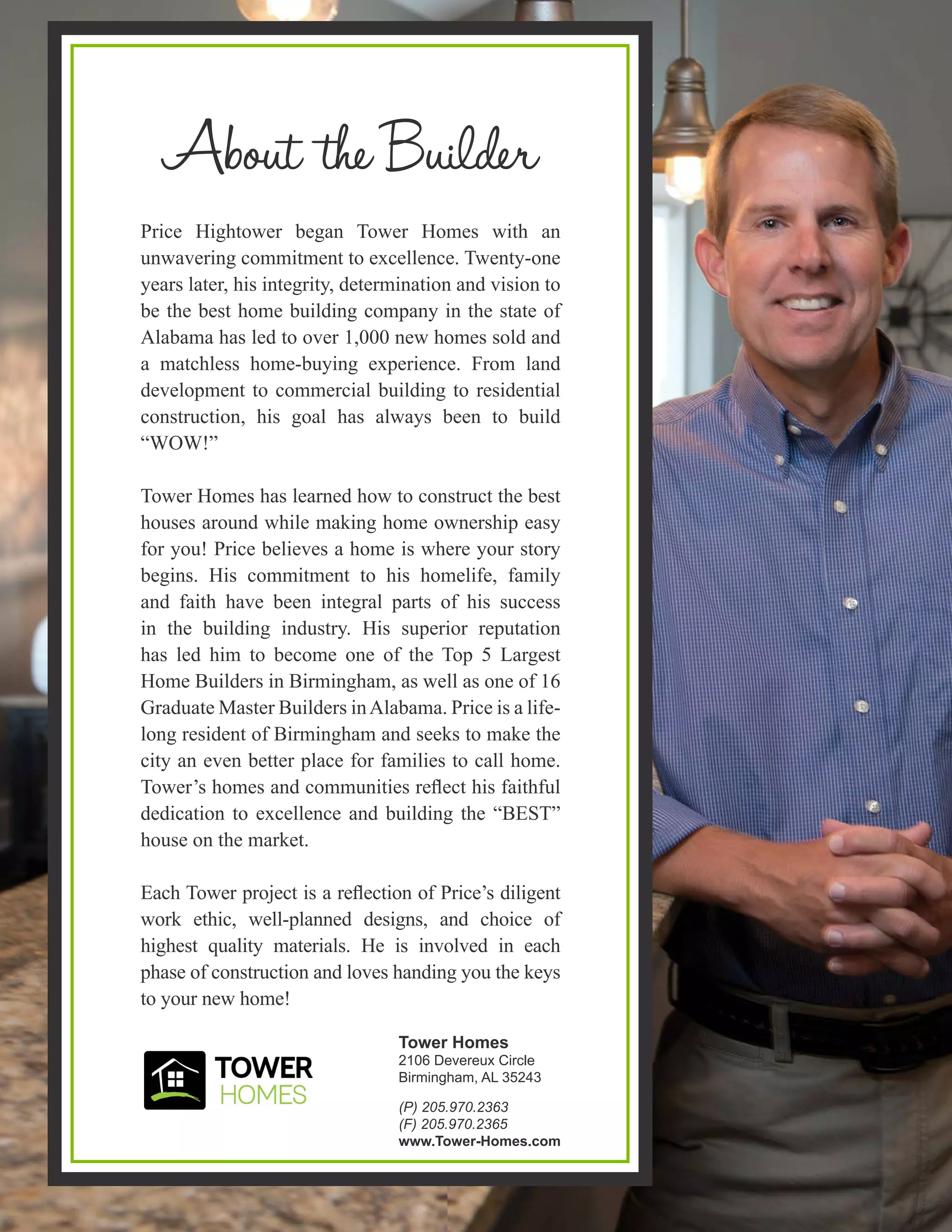 Brooke's Crossing in Trussville Al, new homes by Tower Homes