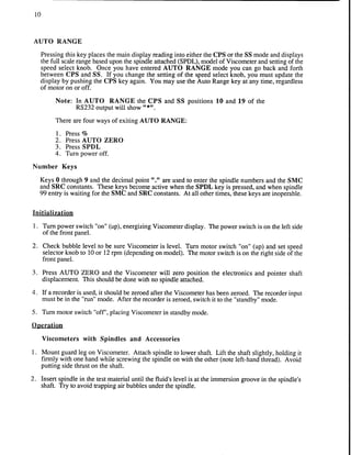 Brookfield viscometer dv-ii manual | PDF