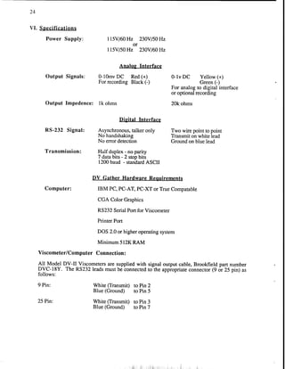 Brookfield viscometer dv-ii manual | PDF