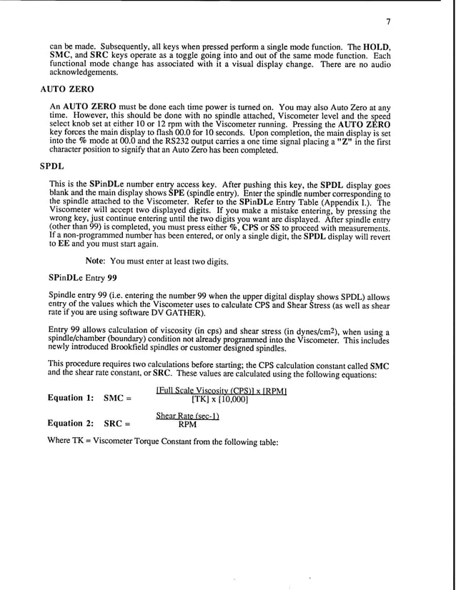 Brookfield dvii manual