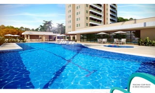 PIsCINA COm RAIA
E dECK mOLhAdO
 
