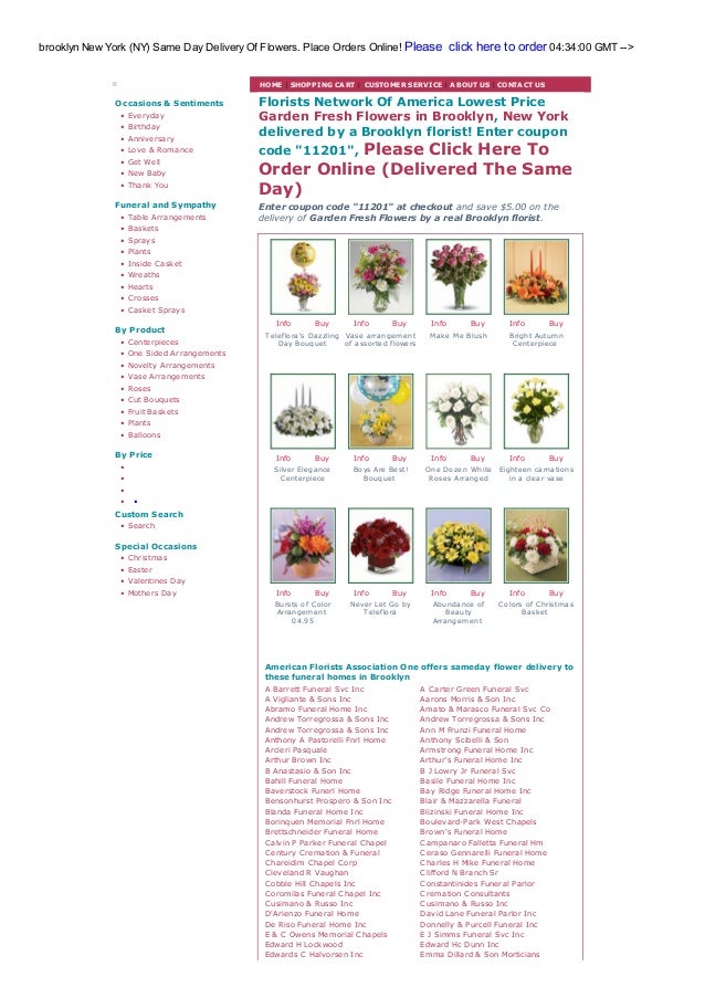 Brooklyn flower shops and florists wholesale rate