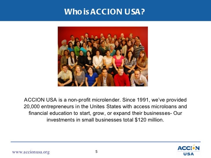 Accion Usa Small Business Loans