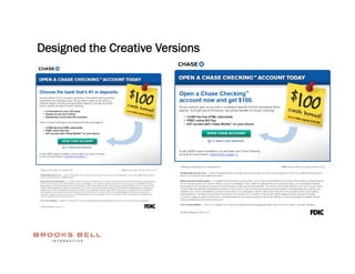 Designed the Creative Versions
 