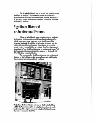 Brooks building | PDF