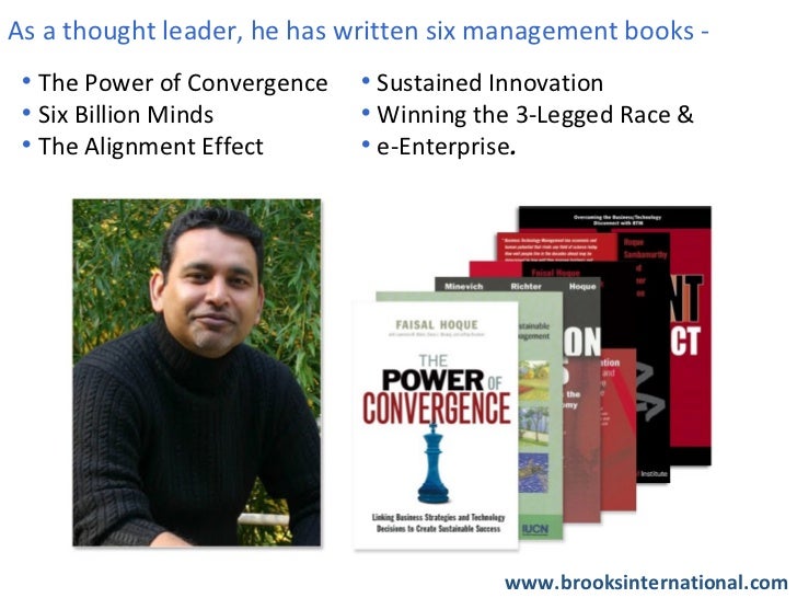 Brooks International Speakers Bureau Exclusively Represents Faisal