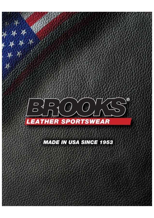 brooks leather sportswear