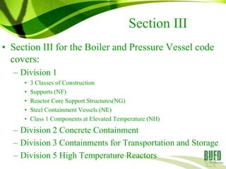 Development of ASME Codes and Standards | PPTX