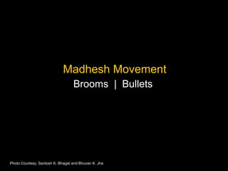 Brooms Against Bullets - Presentation Slides