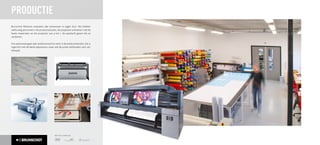 PRODUCTIE
Brunschot Reklame realiseert alle ontwerpen in eigen huis. Wij hebben
vakkundig personeel in de productiestudio, die projecten uitwerken met de
beste materialen en die projecten van a tot z de aandacht geven die ze
verdienen.

Ons personeel gaat zeer professioneel te werk in de productiestudio, die is
ingericht met de beste apparatuur waar ook de juiste certificaten voor zijn
behaald.




                                         OFFICIAL SUPPLIER:
 