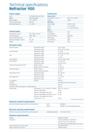 Haag-Streit Refractor 900 product brochure | PDF