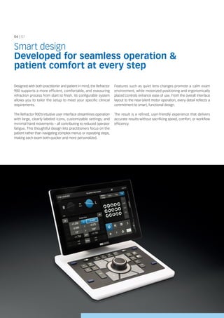 Haag-Streit Refractor 900 product brochure | PDF
