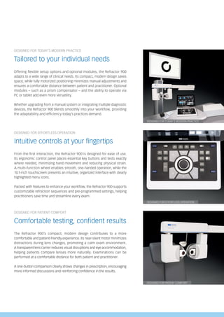 Haag-Streit Refractor 900 product brochure | PDF