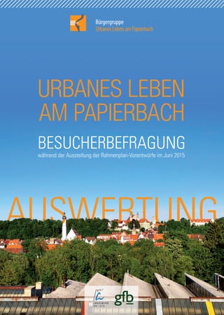 Broschüre - Bürgerbeteiligung Landsberg - Bürgergruppe ULP - Bürgerbefragung Auswertung