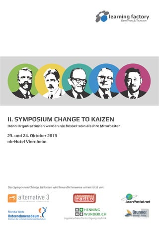 Broschuere symposium change to kaizen