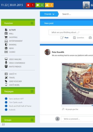 Give5 Club Имидж брошюра