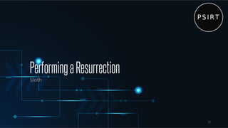 PerformingaResurrection
Sloth
72
 