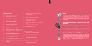 17
Doctori Honoris Causa
1.	 Sir Robert Matthews (SUA 1960)
2.	 Richard Neutra (SUA 1965)
3.	 Octav Doicescu (România 1980)
4.	 Mario Botta (Elveția 1998)
5.	 Vittorio Gregotti (Italia 1999)
6.	 Pierre von Meiss (Elveția 1999)
7.	 Francoise Choay (Franța 1999)
8.	 Ascanio Damian (România 2000)
9.	 Dan Sergiu Hanganu (Canada 2000)
10.	 Richard Meier (SUA 2002)- Pritzker Prize 1984
11.	Alvaro Siza y Vieira (Portugalia 2005) - Pritzker
Prize 1992
12.	 Bartholomew Voorsanger (SUA 2005)
13.	 Kenneth Frampton (SUA 2010)
14.	 Gaetano Pesce (Italia/ SUA 2011)
15.	Paulo Mendes da Rocha (Brazilia 2011) - Pritzker
Prize 2006
16.	Gottfried Böhm (Germania 2012) - Pritzker
Prize 1986
17.	Eduardo Souto de Moura (Portugalia 2012) -
Pritzker Prize 2011
18.	 Daniel Libeskind (SUA 2013) –
19.	 Dominique Perrault (Franța 2013)
20.	 Theodore Curtis (SUA 2013)
21.	 Wolf D. Prix (Austria 2014)
22.	Glenn Murcutt (Australia 2014) - Pritzker Prize
2002
23.	 Juhani Pallasmaa (Finlanda 2014)
24.	 Ross Lovegrove (UK 2014)
25.	 Franco Purini (Italia 2016)
Profesori Honoris Causa
1.	 Alexandru Cișmigiu (Romania 1998)
2.	 Șerban Cantacuzino (UK 1998)
3.	 Mircea Lupu (Elvetia 2001)
4.	 Leslie Robertson (SUA 2005)
5.	 Francis Soler (Franța 2008)
6.	 David M. Covo (Canada 2015)
7.	 Marvin Malecha (SUA 2015)
Distincții
Ordinul „Meritul Cultural în grad de Mare Ofițer” oferit de Președinție
La cea de-a 140 a Aniversare a Învățământului Românesc de Arhitectură, în
anul 2004,Universitatea de Arhitectură și Urbanism “Ion Mincu” - Bucuresti
a primit din partea președinției României Ordinul “Meritul Cultural în Grad
de Mare Ofițer”.
Ordinul “Meritul pentru Învățământ” in grad de “Mare Ofițer” oferit
de Președinție
Cu prilejul aniversării a 150 ani de la înființare, în anul 2014,Universitatea de
Arhitectură și Urbanism “Ion Mincu” - Bucuresti a primit Ordinul “Meritul
pentru Învățământ” în grad de” Mare Ofițer”, ca “recunoaștere oficială și la
cel mai înalt nivela competenței si profesionalismului dovedite de-a lungul
timpului în formarea noilor generații de arhitecți, pentru contribuția avută la
promovarea școlii de arhitectură românești atât în țară cât și în străinătate”.
Decorația Regală “Nihil Sine Deo” oferită de Majestatea sa Regele
Instituită în 30 decembrie 2009 prin ordinul Majestății sale Regele Mihai
I, decorația regală “Nihil Sine Deo” este acordată unor instituții sau
personalități marcante ce au ajuns la un număr respectabil de ani în profesie
sau au realizat performanțe la nivel înalt. Universitatea de Arhitectură și
Urbanism “Ion Mincu” – București a primit această distincție în 2014, cu
ocazia împlinirii a 150 ani de la înființare.
 