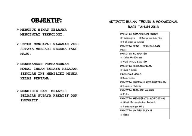 Brosur bulan teknik2013