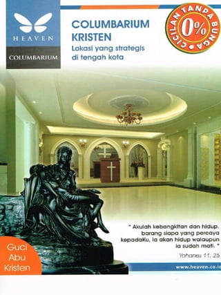 Brosur heaven memorial park