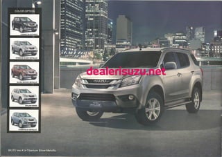 Brosur Isuzu MU-X