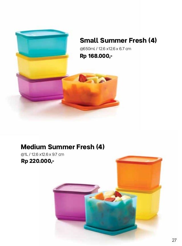 Agen Tupperware Kebumen, Harga Katalog Tupperware Oktober 2017