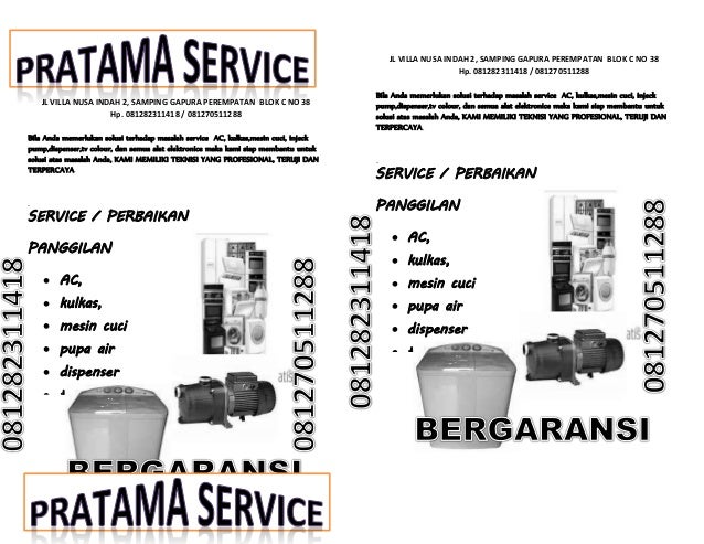 Brosur Pratama Service