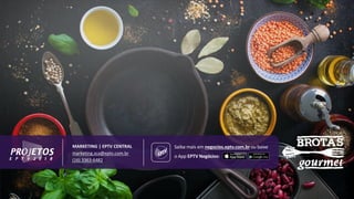 MARKETING | EPTV CENTRAL
marketing.sca@eptv.com.br
(16) 3363-6482
Saiba mais em negocios.eptv.com.br ou baixe
o App EPTV Negócios:
 