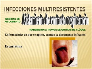 Brote Hospitalario de Infecciones Multirresistentes