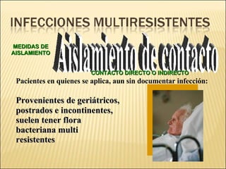 Brote Hospitalario de Infecciones Multirresistentes