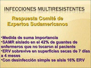 Brote Hospitalario de Infecciones Multirresistentes