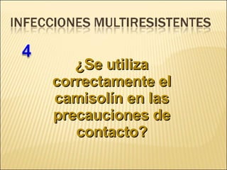 Brote Hospitalario de Infecciones Multirresistentes