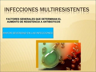 Brote Hospitalario de Infecciones Multirresistentes