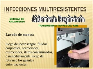 Brote Hospitalario de Infecciones Multirresistentes