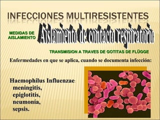 Brote Hospitalario de Infecciones Multirresistentes