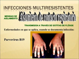 Brote Hospitalario de Infecciones Multirresistentes