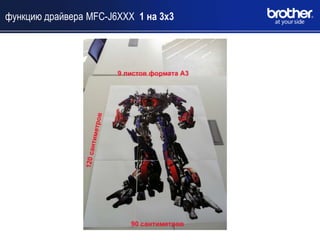 функцию драйвера MFC-J6XXX 1 на 3х3
 