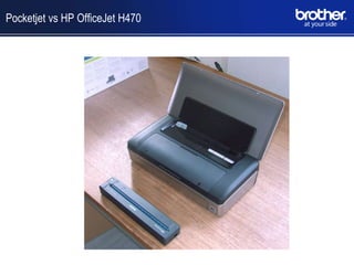 Pocketjet vs HP OfficeJet H470
 