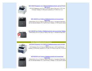 Brother multifunktionsdrucker