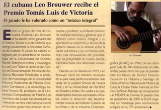 Brouwer, ley melomano