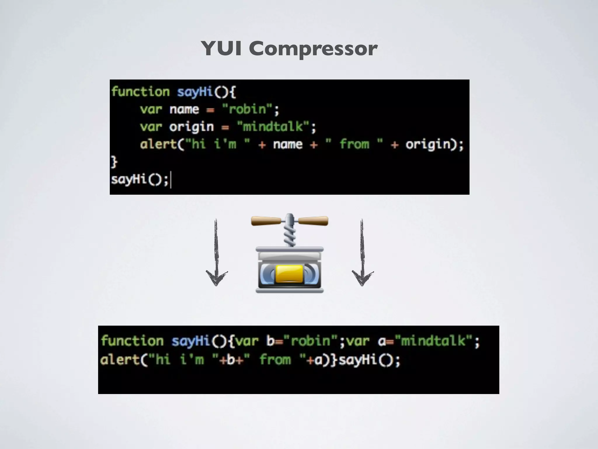 YUI Compressor
 