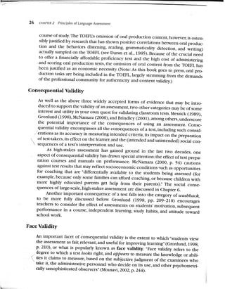 Principles of Language Assessment | PDF