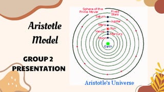 Aristotle
Model
GROUP 2
PRESENTATION
 
