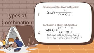 Combination Object Illustrating Combinations Objects with/without Repetition.pptx