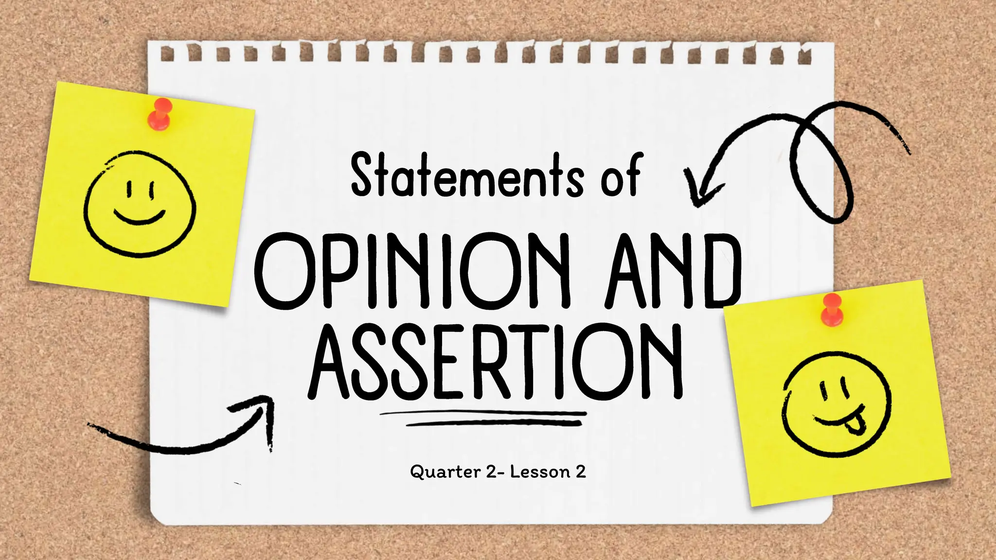 Opinion and Assertion Powerpoint Presentation | PPTX