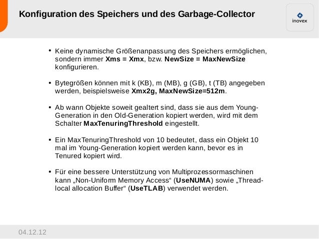 Java Optimierung