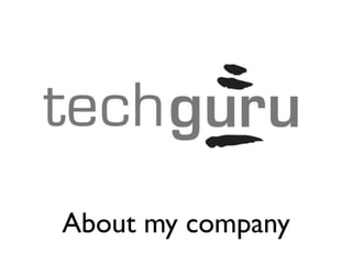 About my company